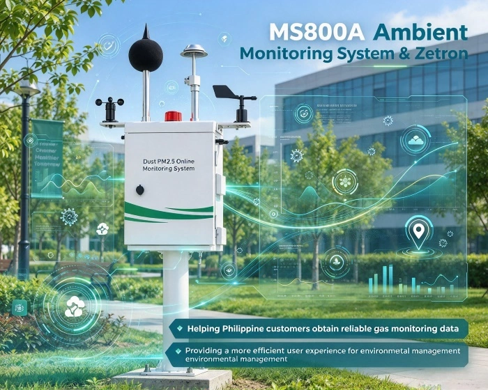 ​Córas Monatóireachta Cáilíochta Aeir Zetron MS800A Imscartha sna hOileáin Fhilipíneacha, Suiteáil agus Oiliúint Críochnaithe